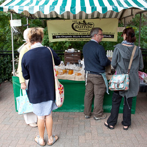 One of our market stalls